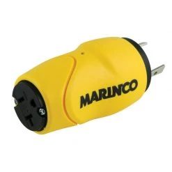 MARINCO Adapters, Plugs & Outlets Straight Adapter, 30A 125V Male To 15A 125V Female