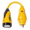 MARINCO Adapters, Plugs & Outlets EEL Pigtail Adapter, 30A 125V Male To 50A 125/250V Female