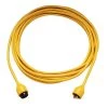 MARINCO Phone & Tv Wiring Telephone Cordset, Yellow, 50'