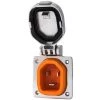 SMARTPLUG Adapters, Plugs & Outlets Inlet, 30A 125V, Stainless Steel