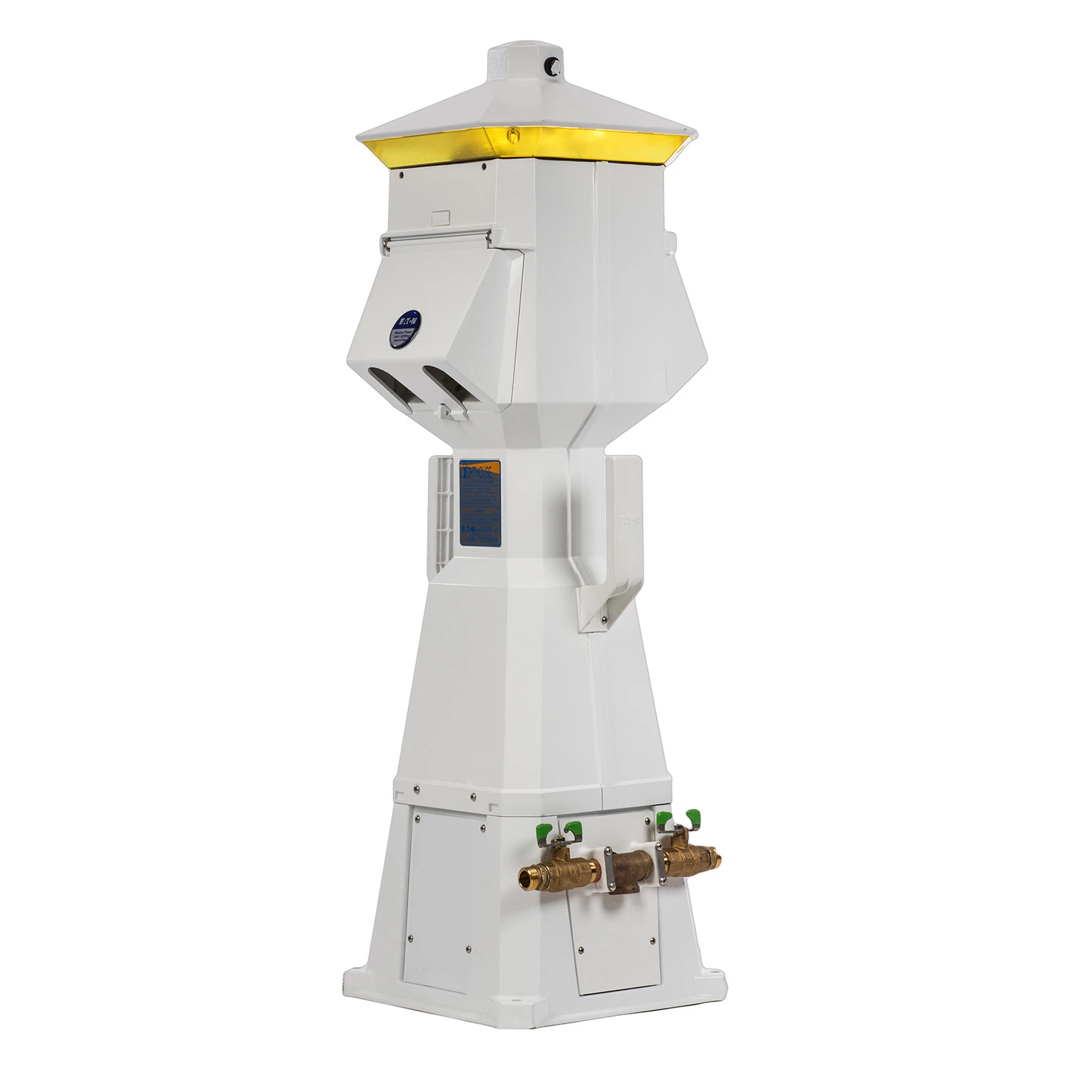 EATON Dockside Power Centers Lighthouse Power Pedestal, 50A/30A, 50A/30A, 20A 1 EATON Dockside Power Centers Lighthouse Power Pedestal, 50A/30A, 50A/30A, 20A