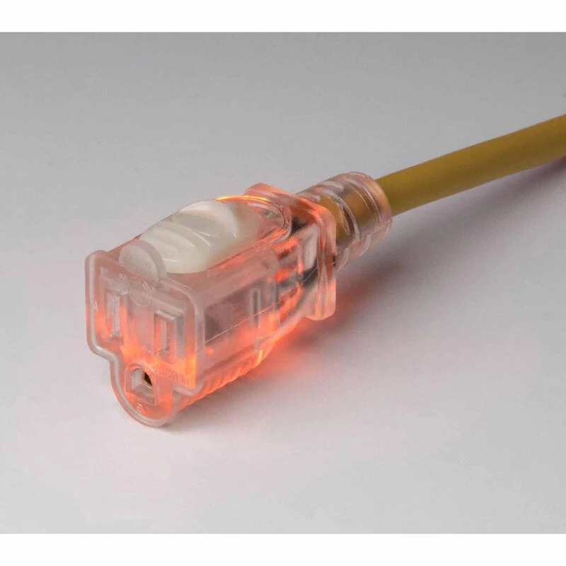MARINCO Electrical Cord Sets 14/3 15A Lighted Extension Cord, 25' 1 MARINCO Electrical Cord Sets 14/3 15A Lighted Extension Cord, 25'