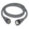 MARINCO Electrical Cord Sets 25' Watertight Cordset, 50A 125/250V, Gray
