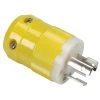 MARINCO Adapters, Plugs & Outlets Male Plug, 30A 125V, Yellow