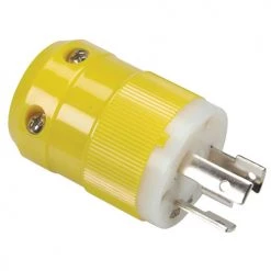 MARINCO Adapters, Plugs & Outlets Male Plug, 30A 125V, Yellow