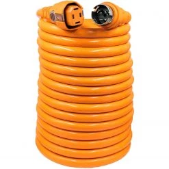 SMARTPLUG Electrical Cord Sets 50' Dual Configuration Cordset, 50A, Orange