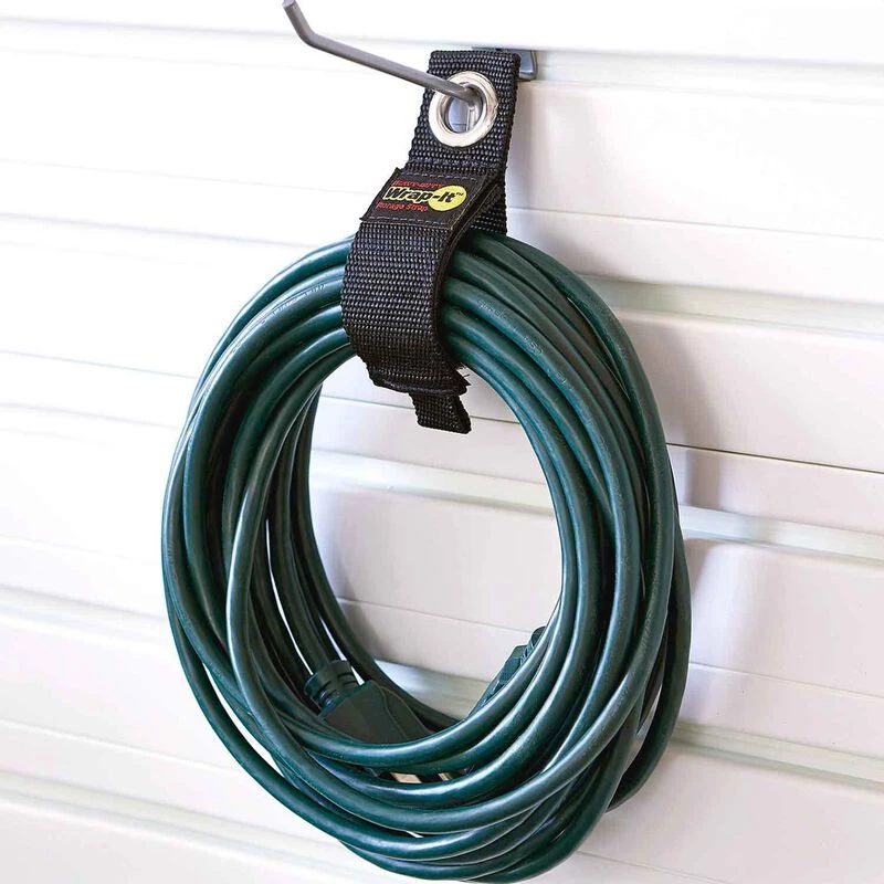 WRAP-IT STORAGE Cord Holders & Covers 10" Heavy-Duty Storage Straps, 3-Pack 2 WRAP-IT STORAGE Cord Holders & Covers 10" Heavy-Duty Storage Straps, 3-Pack - Image 2