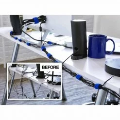 WRAP-IT STORAGE Cord Holders & Covers Self-Gripping Hook And Loop Roll, Yellow -Outlet Marine Shore Power Store 19778901 3 1500.21102019113256