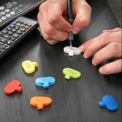 WRAP-IT STORAGE Cord Holders & Covers Oval Cable Labels, Multi-Color, 12-Pack 5 WRAP-IT STORAGE Cord Holders & Covers Oval Cable Labels, Multi-Color, 12-Pack -Outlet Marine Shore Power Store 19778968 3 1500.21102019113342