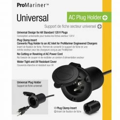 PROMARINER Adapters, Plugs & Outlets Universal AC Plug Holder 6 PROMARINER Adapters, Plugs & Outlets Universal AC Plug Holder -Outlet Marine Shore Power Store 19810985 3 1500.04112019013012