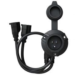 THE NOCO COMPANY Adapters, Plugs & Outlets AC Port Plug With Dual 18" Extension Cord