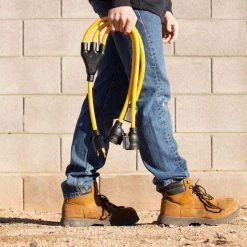 FIRMAN POWER EQUIPMENT Adapters, Plugs & Outlets 3' Heavy Duty TT-30P To (3) 5-20R Short Power Cord -Outlet Marine Shore Power Store 20027751 3 1500.21072020110111