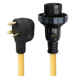 PARK POWER Electrical Cord Sets 30A 25' Detach Power Cord With Handle