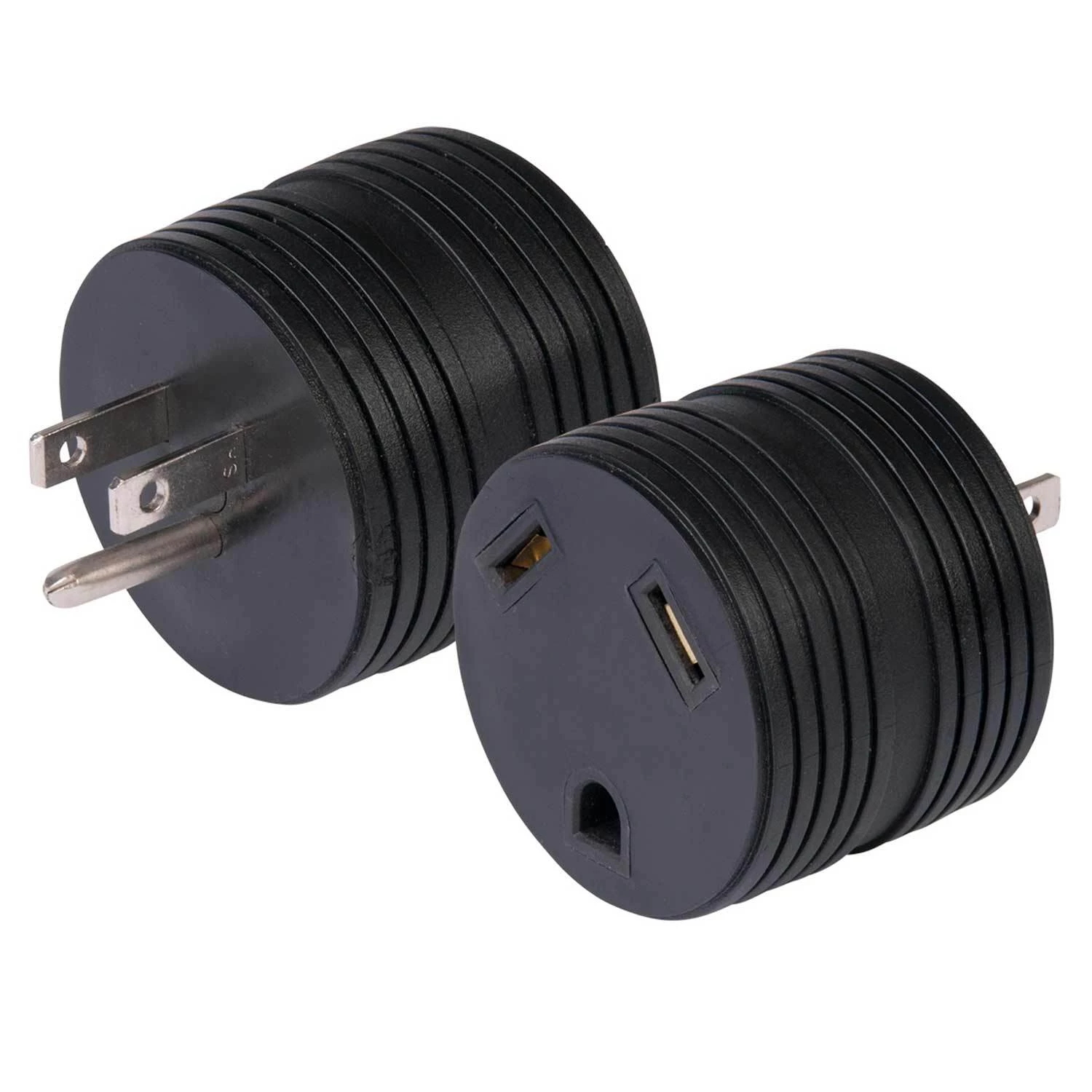 PARK POWER Adapters, Plugs & Outlets 15A Male-30A Female Adapter One Piece 1 PARK POWER Adapters, Plugs & Outlets 15A Male-30A Female Adapter One Piece