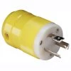 MARINCO Adapters, Plugs & Outlets Male Plug, 20A 125V, Yellow