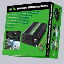 NATURE POWER Marine Inverters 400 Watt Modified Sinewave Power Inverter -Outlet Marine Shore Power Store 20480521 8 1500.13122021093031