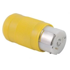 MARINCO Adapters, Plugs & Outlets Female Connector, 50A 125/250V, Yellow