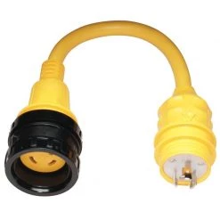 MARINCO Adapters, Plugs & Outlets Pigtail Adapter, 20A 125V Male To 30A 125V Female