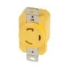 MARINCO Adapters, Plugs & Outlets Locking Receptacle, 30A 125V, Yellow