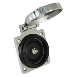 MARINCO Phone & Tv Wiring Stainless-Steel Cable TV Inlet